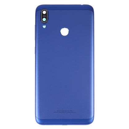 Battery Back Cover with Camera Lens for Asus Zenfone Max M2 ZB633KL ZB632KL(Blue) - Back Cover by buy2fix | Online Shopping UK | buy2fix
