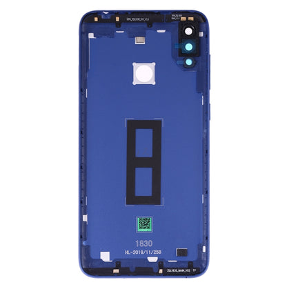 Battery Back Cover with Camera Lens for Asus Zenfone Max M2 ZB633KL ZB632KL(Blue) - Back Cover by buy2fix | Online Shopping UK | buy2fix