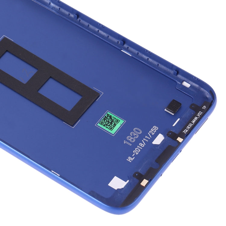 Battery Back Cover with Camera Lens for Asus Zenfone Max M2 ZB633KL ZB632KL(Blue) - Back Cover by buy2fix | Online Shopping UK | buy2fix