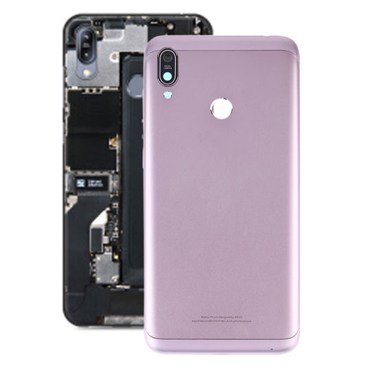 Battery Back Cover with Camera Lens for Asus Zenfone Max M2 ZB633KL ZB632KL(Silver) - Back Cover by buy2fix | Online Shopping UK | buy2fix