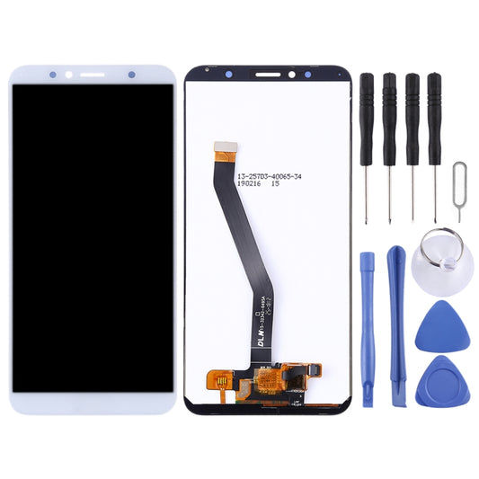 OEM LCD Screen for Huawei Y6 Prime (2018) with Digitizer Full Assembly (White) - LCD Screen by buy2fix | Online Shopping UK | buy2fix