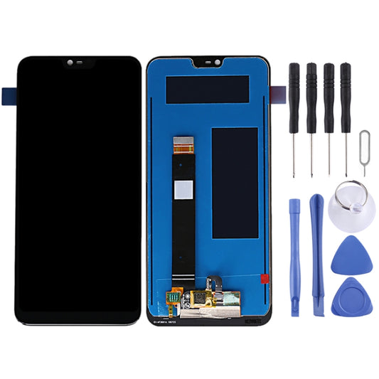TFT LCD Screen for Nokia 7.1 TA-1085 TA-1095 TA-1096 with Digitizer Full Assembly (Black) - LCD Screen by buy2fix | Online Shopping UK | buy2fix