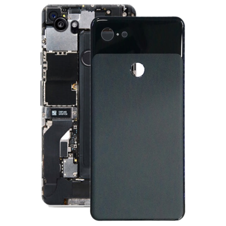 Battery Back Cover for Google Pixel 3 XL(Black) by buy2fix