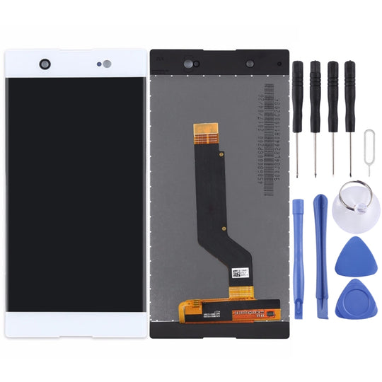 Écran LCD OEM pour Sony Xperia XA1 Ultra avec assemblage complet de numériseur (blanc)