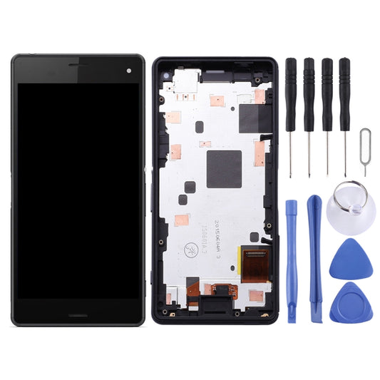 OEM LCD Screen for Sony Xperia Z3 Mini Compact Digitizer Full Assembly with Frame(Black) - LCD Screen by buy2fix | Online Shopping UK | buy2fix
