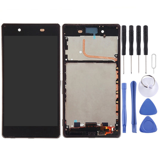 OEM LCD Screen for Sony Xperia Z4 Digitizer Full Assembly with Frame(Black) - LCD Screen by buy2fix | Online Shopping UK | buy2fix