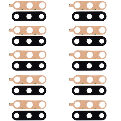 10 PCS Back Camera Lens for LG V40 ThinQ (Black) - For LG by buy2fix | Online Shopping UK | buy2fix