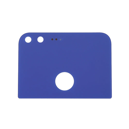 Glass Back Cover for Google Pixel XL / Nexus M1 (Upper Part)(Blue) - Back Cover by buy2fix | Online Shopping UK | buy2fix