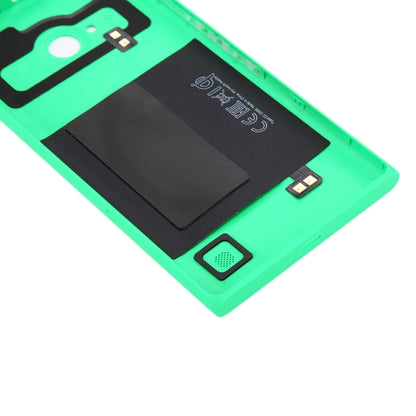 for Nokia Lumia 735 Solid Color NFC Battery Back Cover(Green) - Back Cover by buy2fix | Online Shopping UK | buy2fix