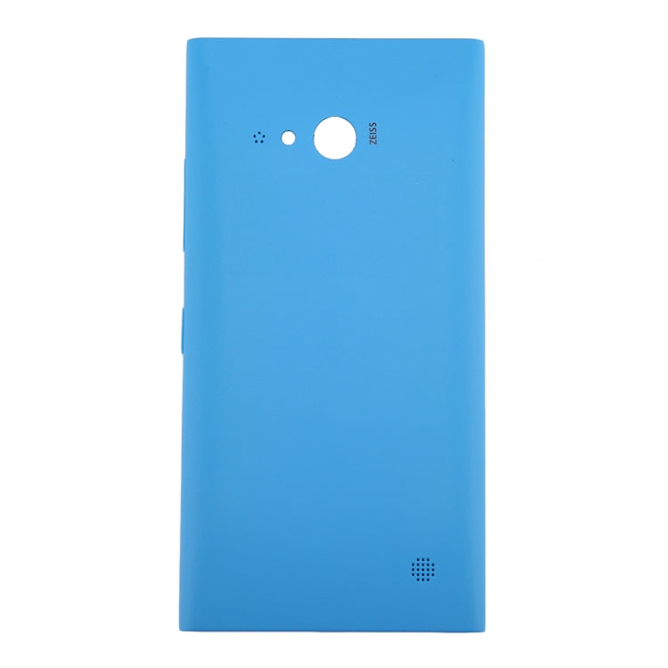 for Nokia Lumia 735 Solid Color NFC Battery Back Cover(Blue) - Back Cover by buy2fix | Online Shopping UK | buy2fix
