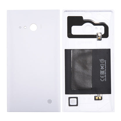 Solid Color NFC Battery Back Cover for Nokia Lumia 735 (White) - Back Cover by buy2fix | Online Shopping UK | buy2fix