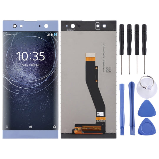 LCD-Bildschirm und Digitizer-Vollmontage für Sony Xperia XA2 Ultra (Blau)