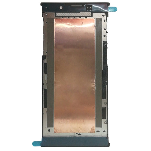 Front Housing LCD Frame Bezel for Sony Xperia L1 (Black) - Frame Bezel Plate by buy2fix | Online Shopping UK | buy2fix