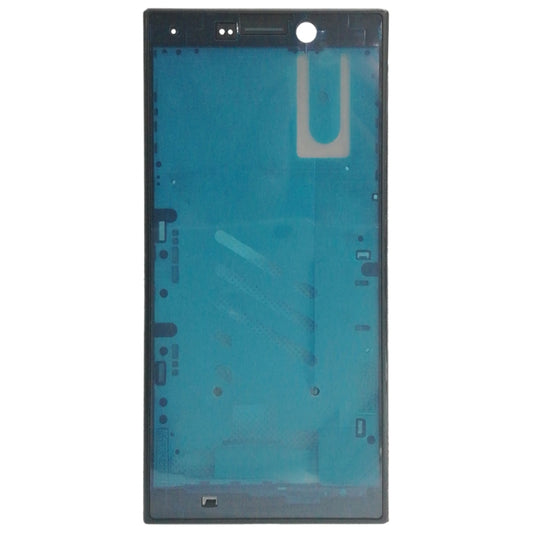 Front Housing LCD Frame Bezel for Sony Xperia L2 (Black) - Frame Bezel Plate by buy2fix | Online Shopping UK | buy2fix