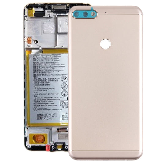 Back Cover with Side Keys for Huawei Honor Play 7C(Gold) - Back Cover by buy2fix | Online Shopping UK | buy2fix