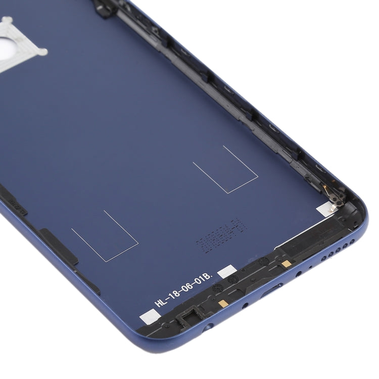 Back Cover with Side Keys for Huawei Honor Play 7C(Blue) - Back Cover by buy2fix | Online Shopping UK | buy2fix