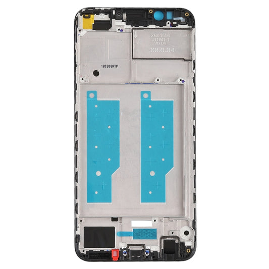 Front Housing LCD Frame Bezel for Huawei Honor Play 7C(Black) - Full Housing Cover by buy2fix | Online Shopping UK | buy2fix