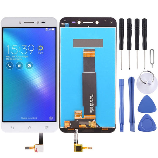 Écran LCD et numériseur complet pour Asus ZenFone Live / ZB501KL (Blanc)