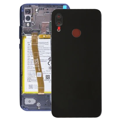 Back Cover with Camera Lens (Original) for Huawei P20 Lite / Nova 3e(Black) - Back Cover by buy2fix | Online Shopping UK | buy2fix