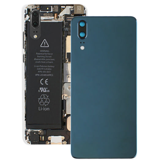 Back Cover with Camera Lens (Original) for Huawei P20(Blue) - Back Cover by buy2fix | Online Shopping UK | buy2fix