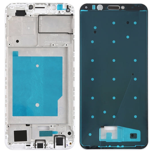 Front Housing LCD Frame Bezel for Huawei Nova 2 Lite / Y7 Prime (2018)(White) - Full Housing Cover by buy2fix | Online Shopping UK | buy2fix