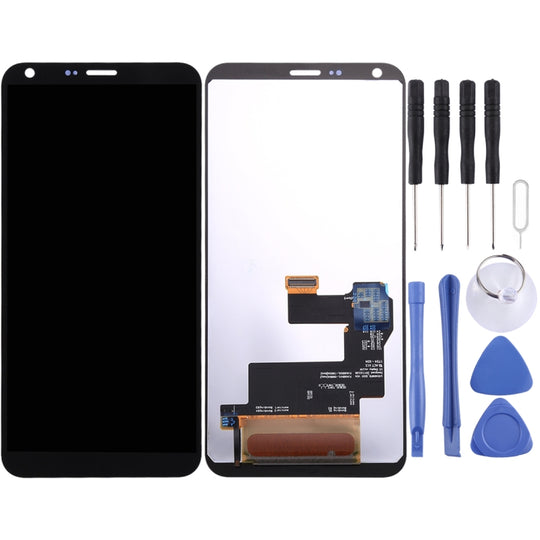 LCD-Bildschirm und Digitizer-Vollmontage für LG Q6 Q6+ LG-M700 M700 M700A US700 M700H M703 M700Y (Schwarz)