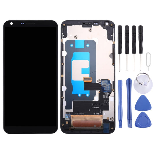 Original LCD Screen for LG Q6 Q6+ LG-M700 M700 M700A US700 M700H M703 M700Y with Digitizer Full Assembly with Frame(Black) - For LG by buy2fix | Online Shopping UK | buy2fix