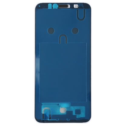 Front Housing LCD Frame Bezel for Huawei Honor Play 7A(White) - Frame Bezel Plate by buy2fix | Online Shopping UK | buy2fix