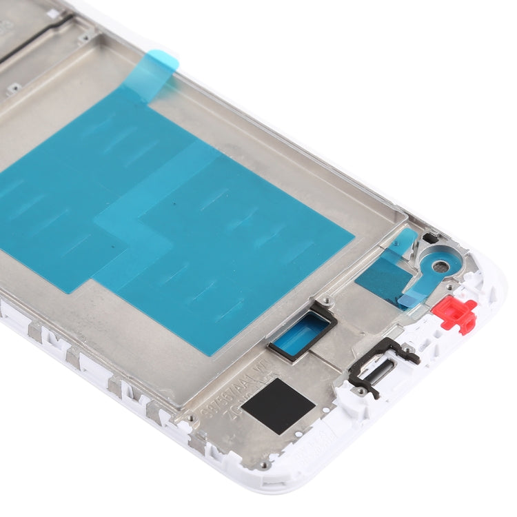Front Housing LCD Frame Bezel for Huawei Honor Play 7A(White) - Frame Bezel Plate by buy2fix | Online Shopping UK | buy2fix
