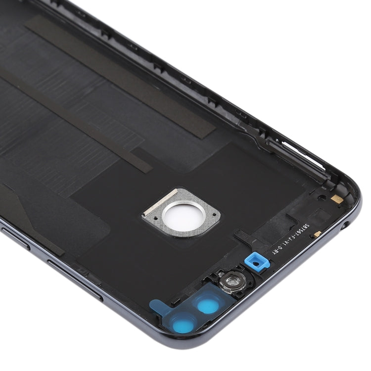 Back Cover with Side Keys & Camera Lens for Huawei Honor Play 7A(Black) - Back Cover by buy2fix | Online Shopping UK | buy2fix