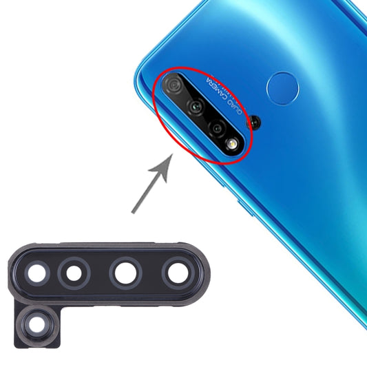 For Huawei Nova 5i  Camera Lens Cover (Black) - Camera Series by buy2fix | Online Shopping UK | buy2fix