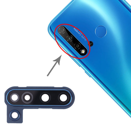 For Huawei Nova 5i  Camera Lens Cover (Blue) - Camera Series by buy2fix | Online Shopping UK | buy2fix