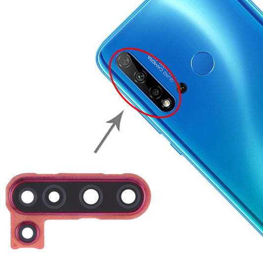 For Huawei Nova 5i  Camera Lens Cover (Red) - Camera Series by buy2fix | Online Shopping UK | buy2fix
