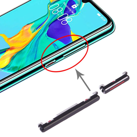 Power-Taste und Lautstärkeregler für Huawei P30 (Schwarz)