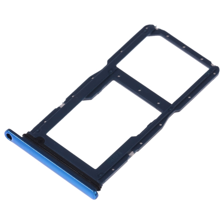 SIM Card Tray + SIM Card Tray / Micro SD Card Tray for Huawei Nova 5i (Blue) by buy2fix