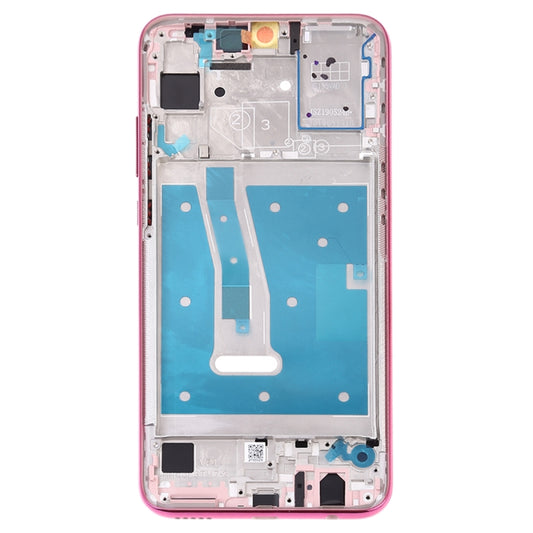 Middle Frame Bezel Plate with Side Keys for Huawei Honor 20i(Red) - Frame Bezel Plate by buy2fix | Online Shopping UK | buy2fix