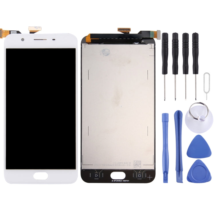 TFT LCD Screen For OPPO A59 / F1s / A59s with Digitizer Full Assembly (White) - LCD Screen by buy2fix | Online Shopping UK | buy2fix