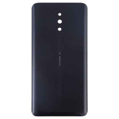 For OPPO Reno Back Cover(Black) - Back Cover by buy2fix | Online Shopping UK | buy2fix
