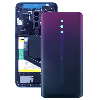 For OPPO Reno Back Cover(Purple) - Back Cover by buy2fix | Online Shopping UK | buy2fix