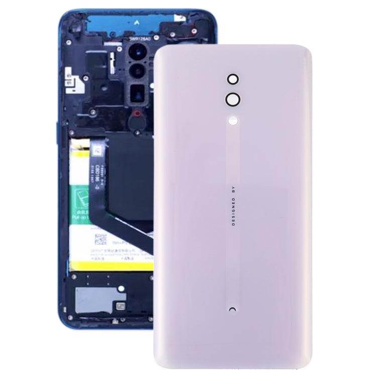 For OPPO Reno Back Cover(White) - Back Cover by buy2fix | Online Shopping UK | buy2fix