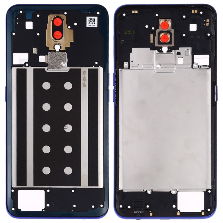 For OPPO A9 Middle Board (Blue) - Frame Bezel Plate by buy2fix | Online Shopping UK | buy2fix