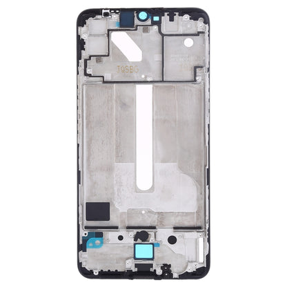 For Vivo iQOO Front Housing LCD Frame Bezel Plate(Black) - Frame Bezel Plate by buy2fix | Online Shopping UK | buy2fix