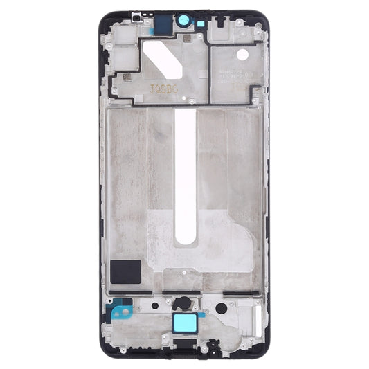 For Vivo iQOO Front Housing LCD Frame Bezel Plate(Black) - Frame Bezel Plate by buy2fix | Online Shopping UK | buy2fix
