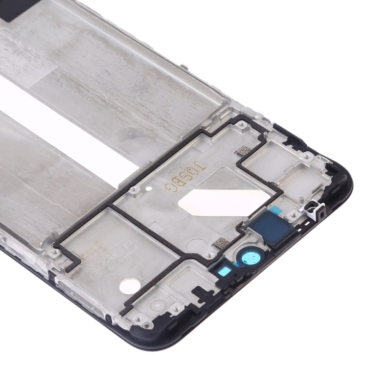 For Vivo iQOO Front Housing LCD Frame Bezel Plate(Black) - Frame Bezel Plate by buy2fix | Online Shopping UK | buy2fix