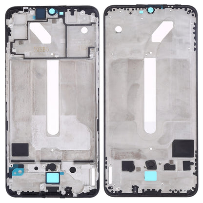 For Vivo iQOO Front Housing LCD Frame Bezel Plate(Black) - Frame Bezel Plate by buy2fix | Online Shopping UK | buy2fix