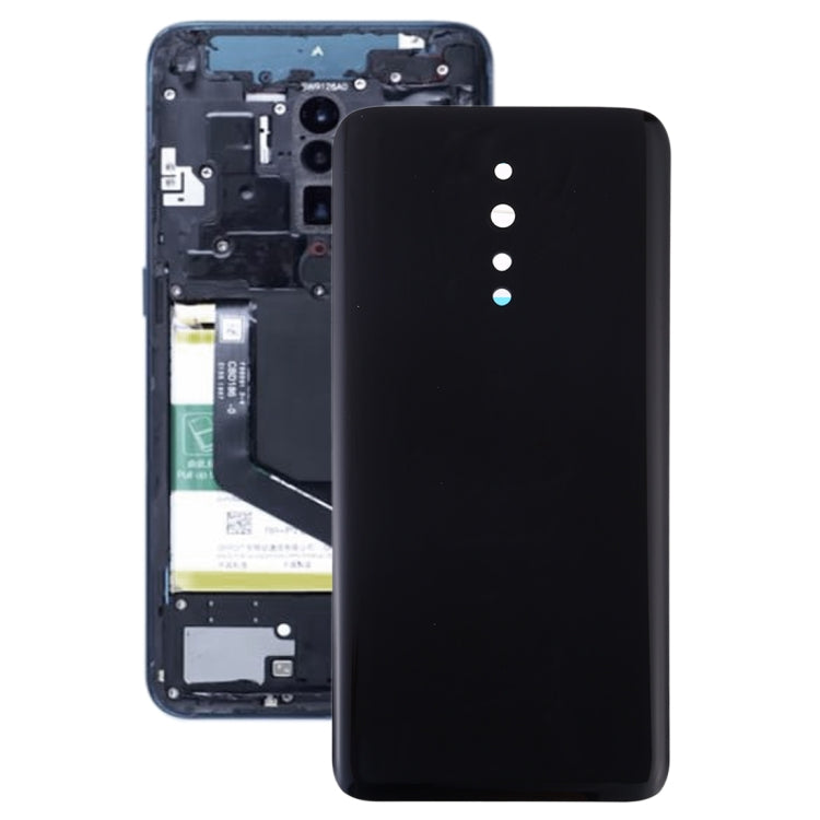 For OPPO Reno Z Back Cover (Black) - Back Cover by buy2fix | Online Shopping UK | buy2fix
