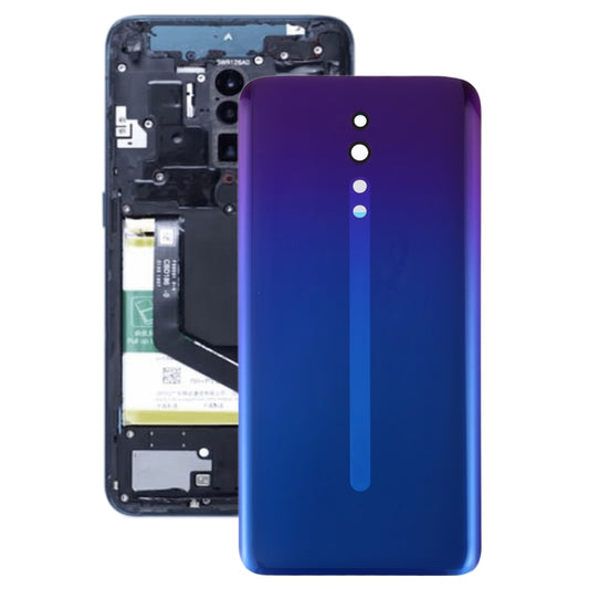For OPPO Reno Z Back Cover (Purple) - Back Cover by buy2fix | Online Shopping UK | buy2fix