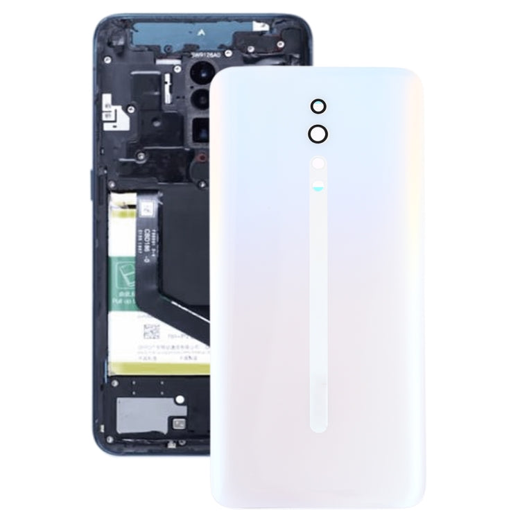 For OPPO Reno Z Back Cover (White) - Back Cover by buy2fix | Online Shopping UK | buy2fix