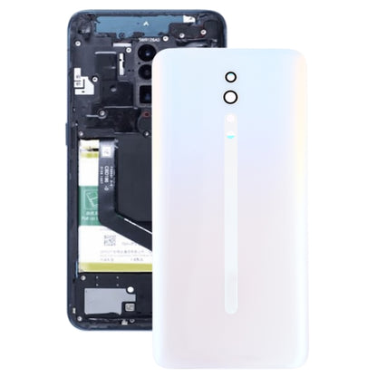 For OPPO Reno Z Back Cover (White) - Back Cover by buy2fix | Online Shopping UK | buy2fix