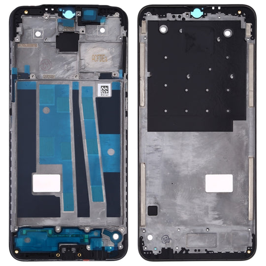Plaque de lunette de cadre LCD du boîtier avant pour OPPO A9 / F11 (noir)